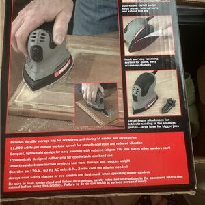 Craftsman detail sander kit